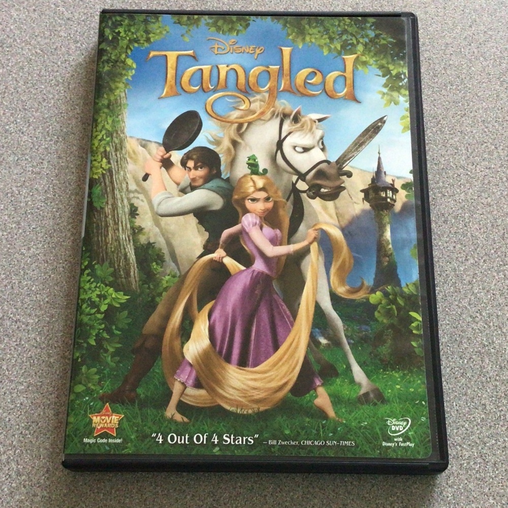 Tangled DVD